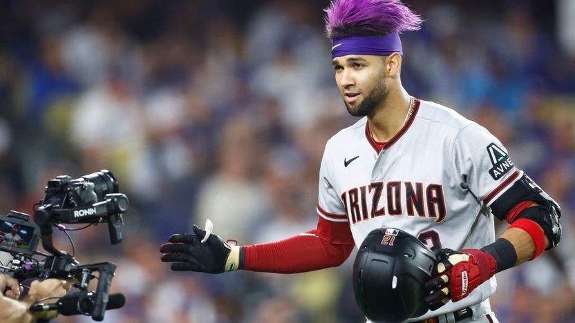 Lourdes Gurriel Jr. #12 of the Arizona Diamondbacks