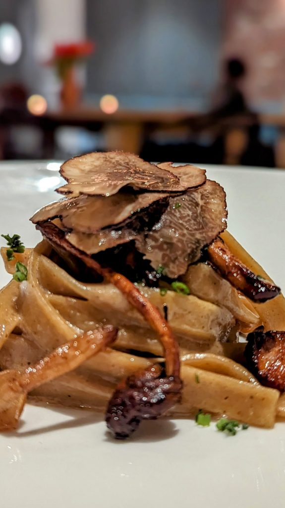 Pile of Porcini Linguine