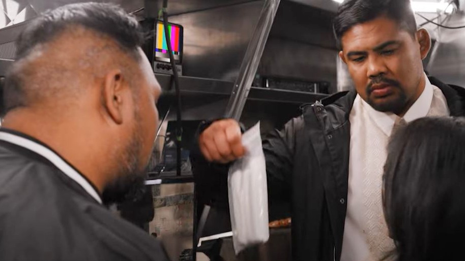 A scene from "Lumpia with a Vengeance"