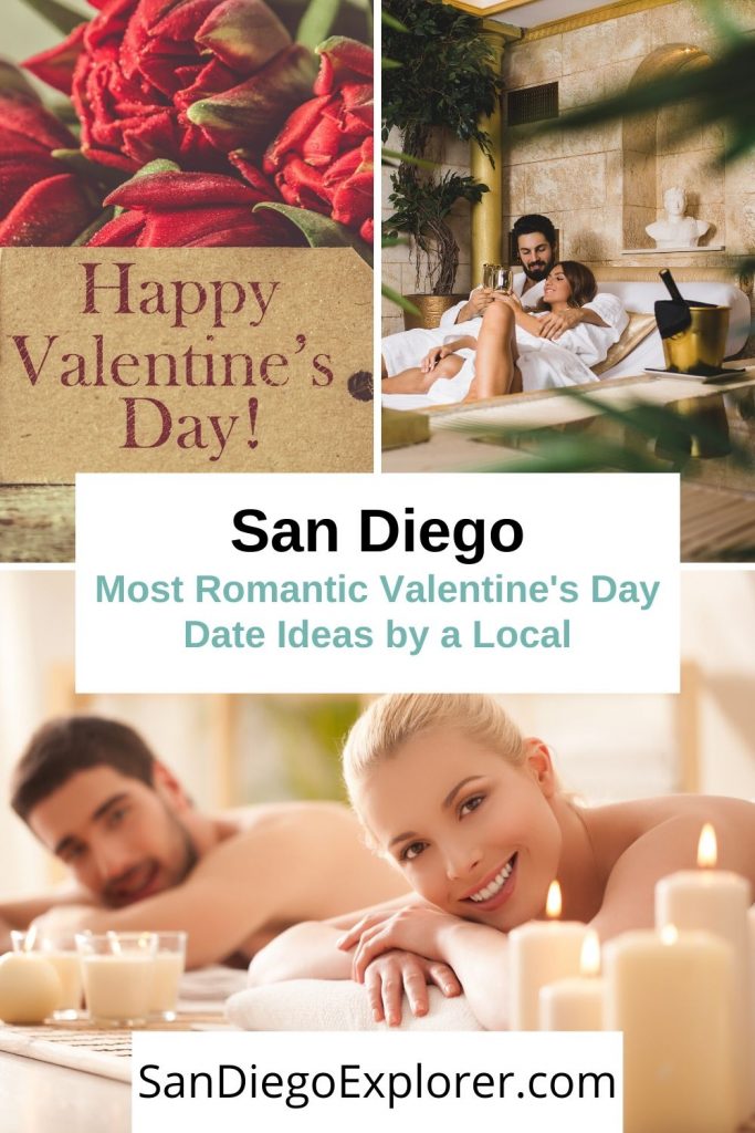 Valentine's Day is just around the corner. Do you have a plan yet to surprise your love? Here are the 10 most romantic San Diego Valentine's Day date ideas that are better than dinner and a movie and make it the perfect San Diego Date night. San Diego Date Ideas - San Diego Couple - San Diego Couples Trip #Vday #valentinesday #bemyvalentine #sandiegodateideas #sandiego #SanDiegoCA #california #SoCal #VisitSanDiego #Travel #CoupleTravel #romantic #Romanticideas #datenight #couplegoals #sandiegoexplorer