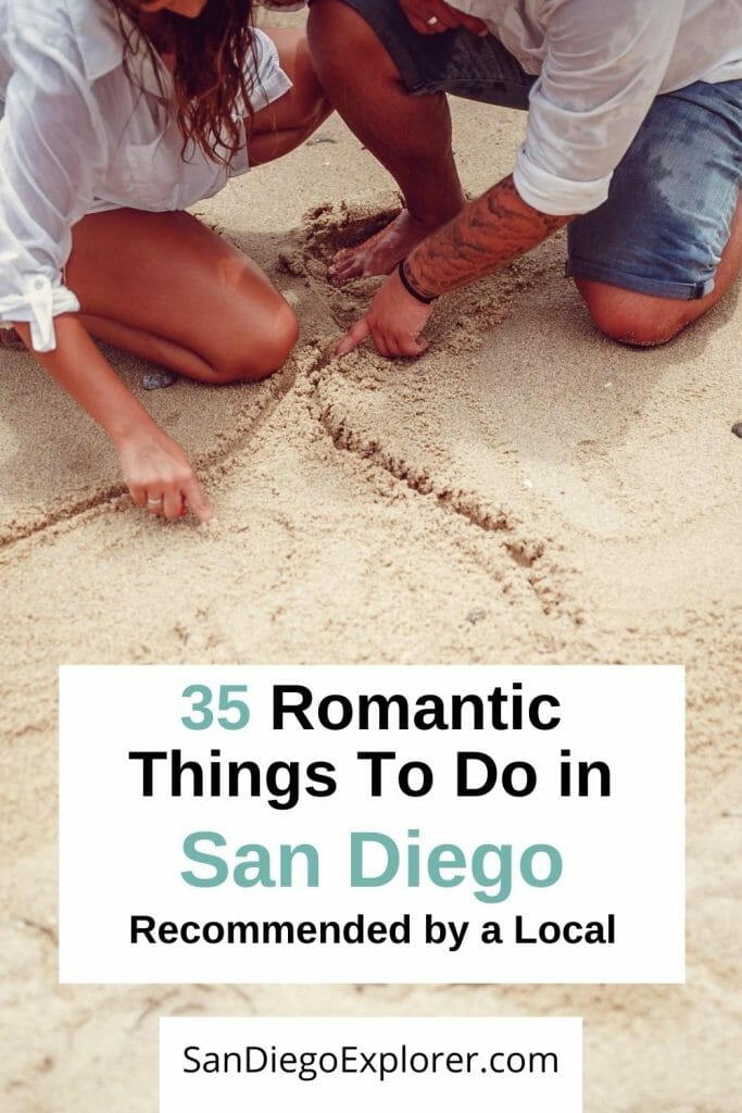 Planning a special date night for your love in San Diego? Here are 35 of the most romantic things to do in San Diego that will make your partner's heart swell. From budget friendly to extraordinary, from adventurous to spectacular, these San Diego Date Ideas are something for every couple. San Diego Romantic Things to do - San Diego Dating - San Diego Date Night - Date Ideas San Diego - Most romantic things to do in San Diego - Where to Propose in San Diego - Fun things to do in San Diego - San Diego for Couples - San Diego California