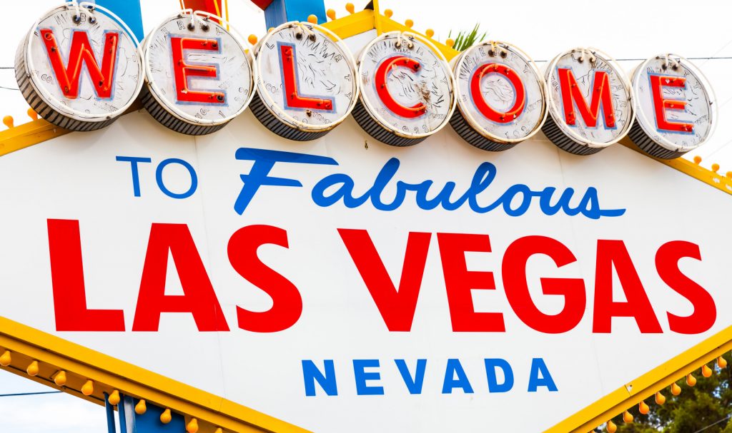 Famouse "Welcome to Fabulous Las Vegas Nevada" Sign