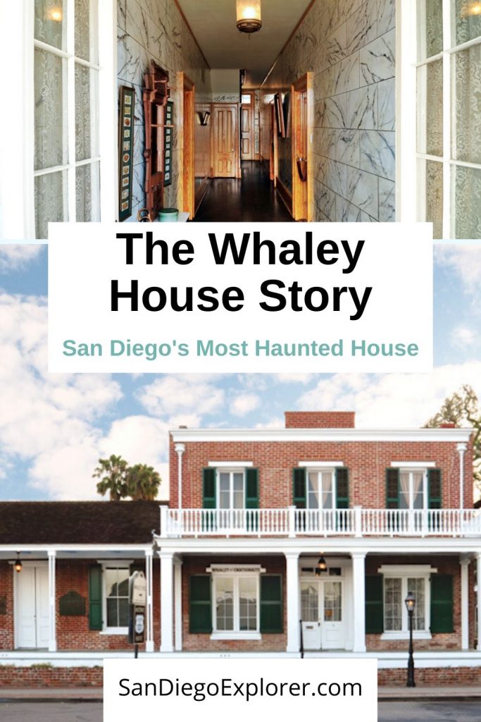 Discover the history behind one of the most haunted places in America, the Whaley House. Are the spirits trapped malicious or friendly? #northamericatrip #northamericatravel #northamericaitinerary #traveltips #travel #unitedstatedtrip #unitedstatestravel #calilifestyle #californiatravel #sandiego #sandiegocalifornia #unitedstates #claifornia #whaleyhouse