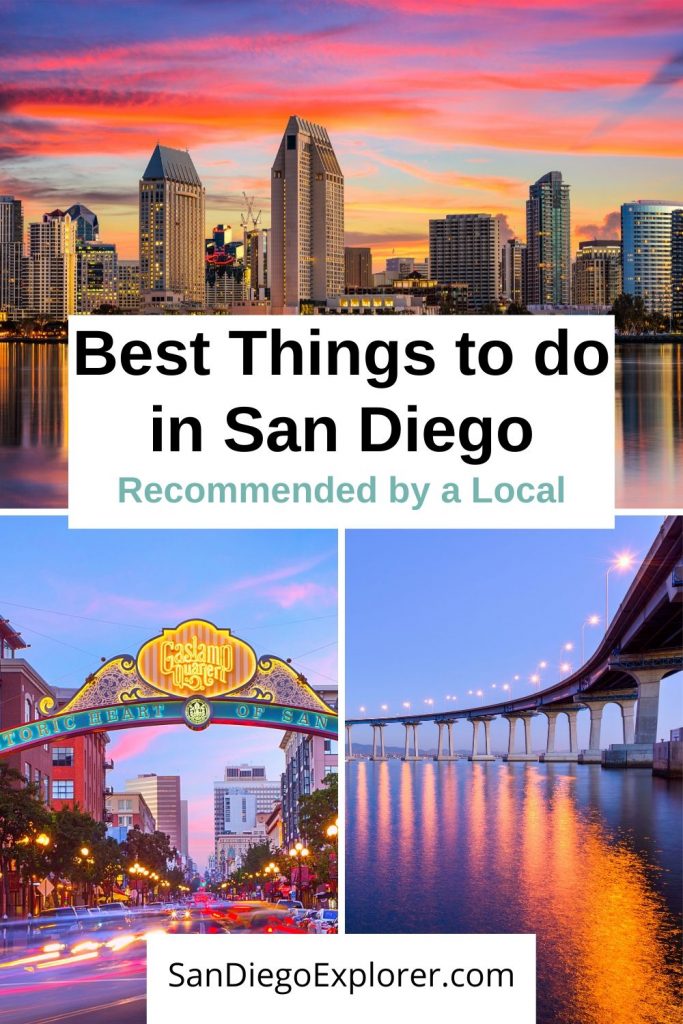 San Diego has a lot to offer. Here are the best things to do in San Diego - recommended by a San Diego local to plan your San Diego trip and create your San Diego itinerary. San Diego attractions - San Diego things to do - San Diego itinerary - San Diego places to see - San Diego beaches - Things to do San Diego - Free things to do san Diego #SanDiego #SanDiegoExplorer #SanDiegoCA #California #SoCal #Cali #traveltips #USAtrip #usaitinerary #californiatravel #sandiegan #beach #sandiegozoo