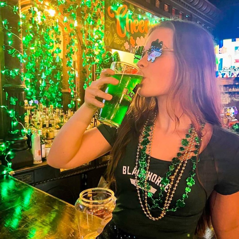Celebrating St. Patrick's Day at the Blackhorse Pub & Brewery