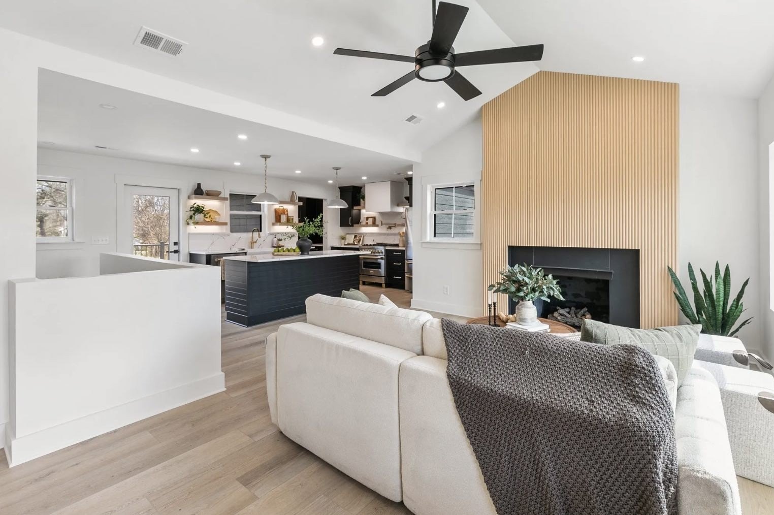 living room in Franklin, TN by Christina Hall