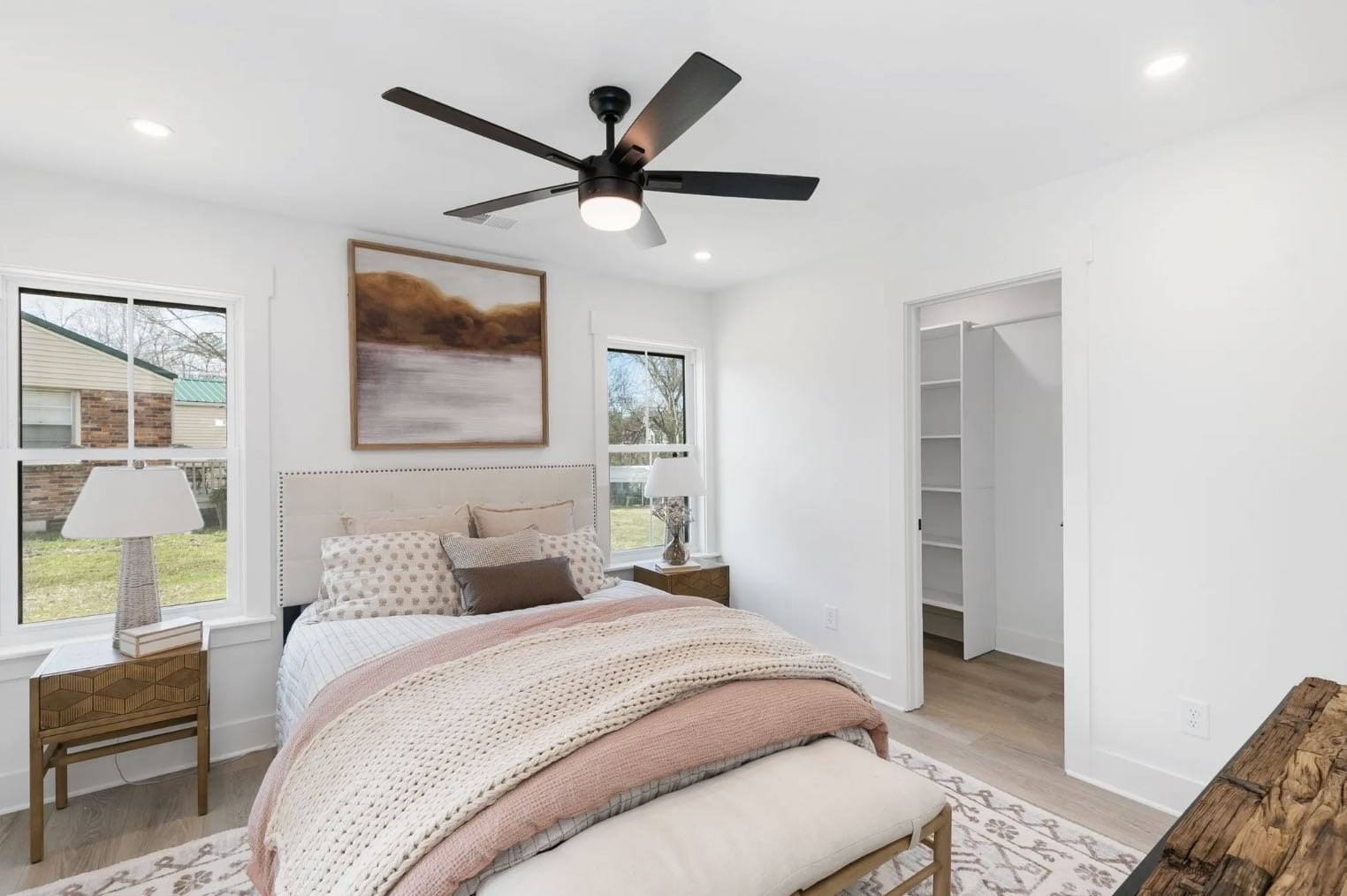bedroom in Franklin, TN by Christina Hall