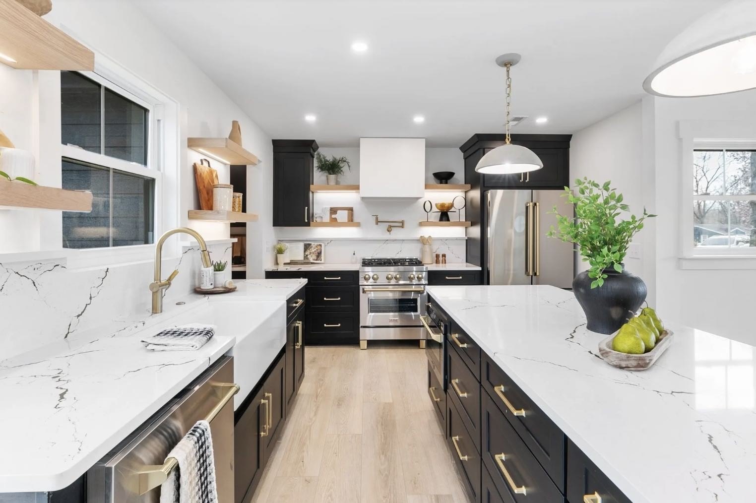 kitchen in Franklin, TN by Christina Hall