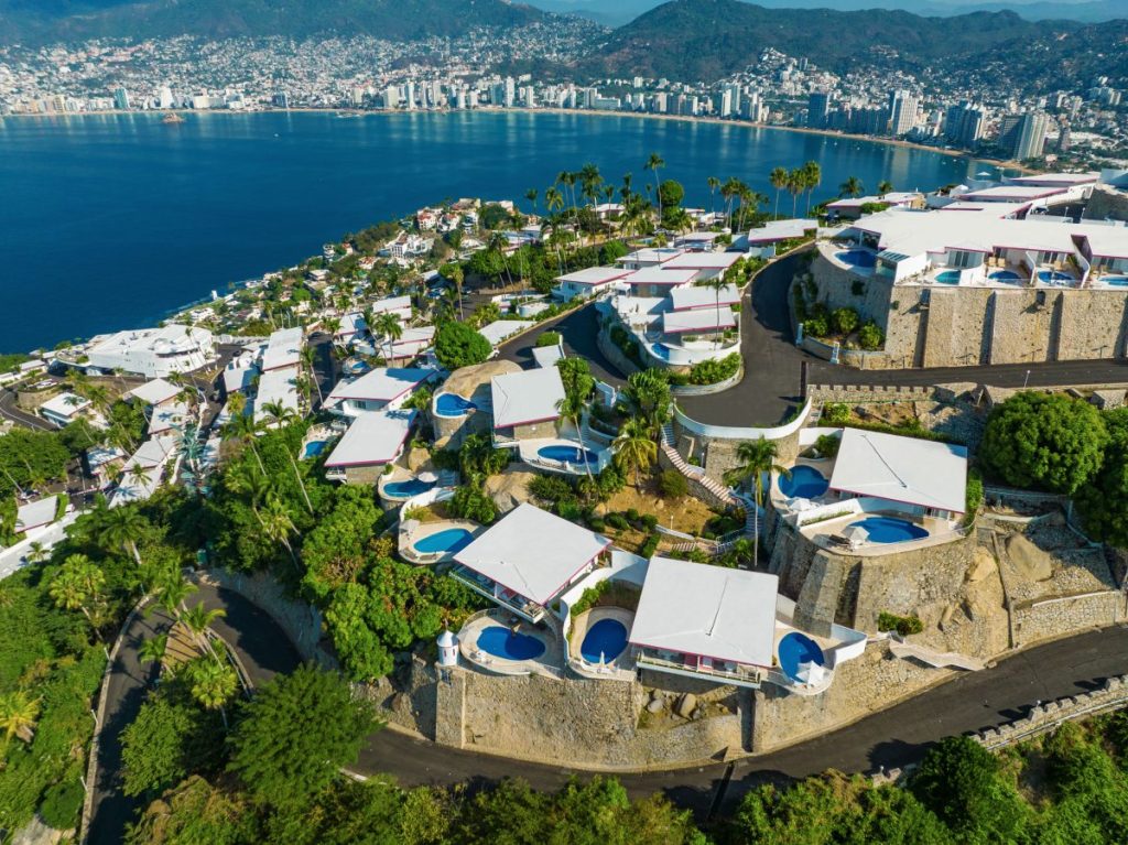 Panoramic View over Las Brisas Acapulco