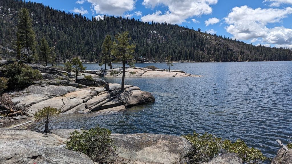 View over Ridgecrest Lake, Tuolumne County