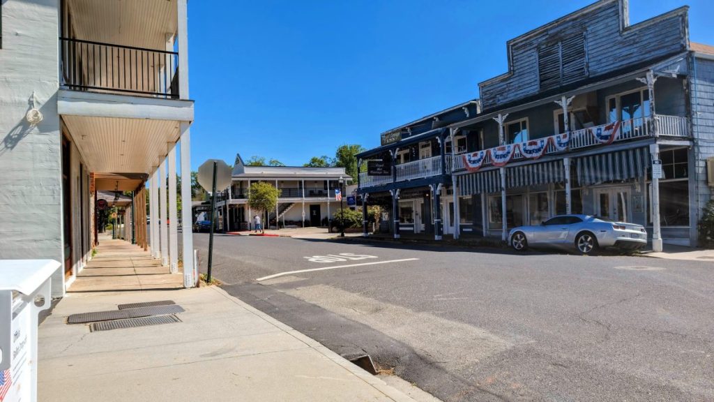 Mainstreet in Jamestown, Tuolumne County