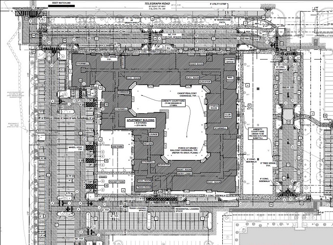 Office park site near Virginia Center Commons planned for hundreds of apartment building 6 TelegraphRdApts2