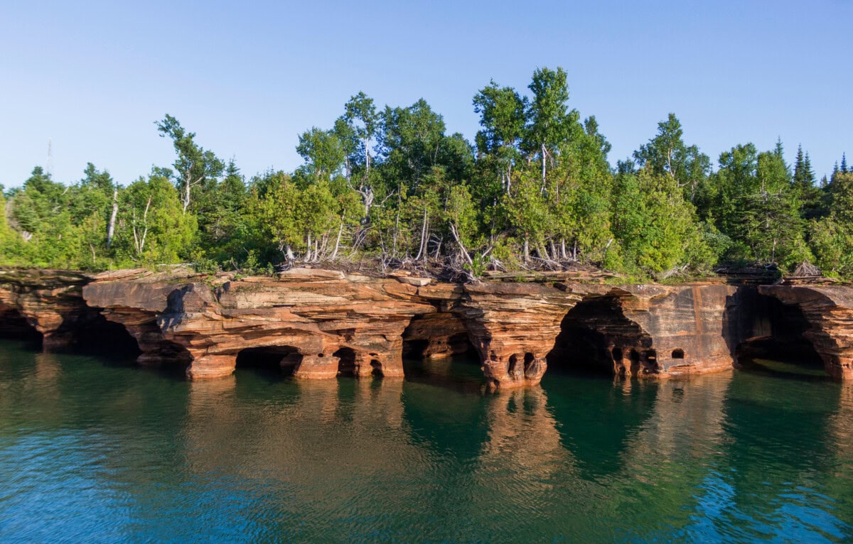 lake superior rock forms