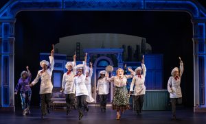 rob mcclure (euphegenia doubtfire) and the company of mrs. doubtfire photo by joan marcus