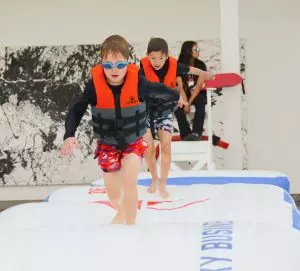 Plunge debuts new floating obstacle course in Belmont Park,Dave Schwab