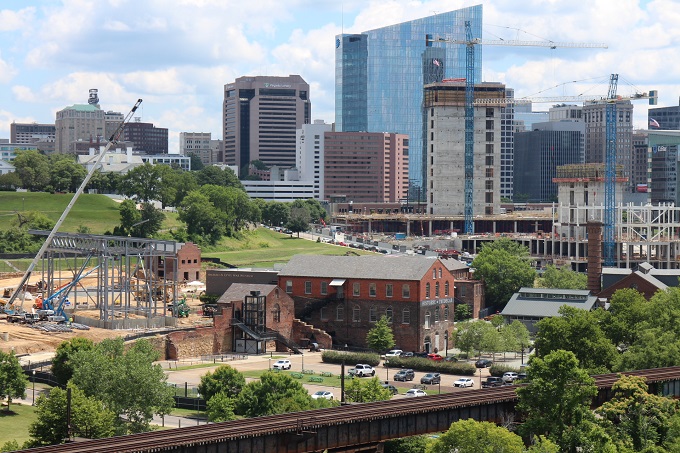 Project Snapshot: Richmond riverfront on the rise with amphitheater, CoStar construction 6 AmphitheaterCoStar3b