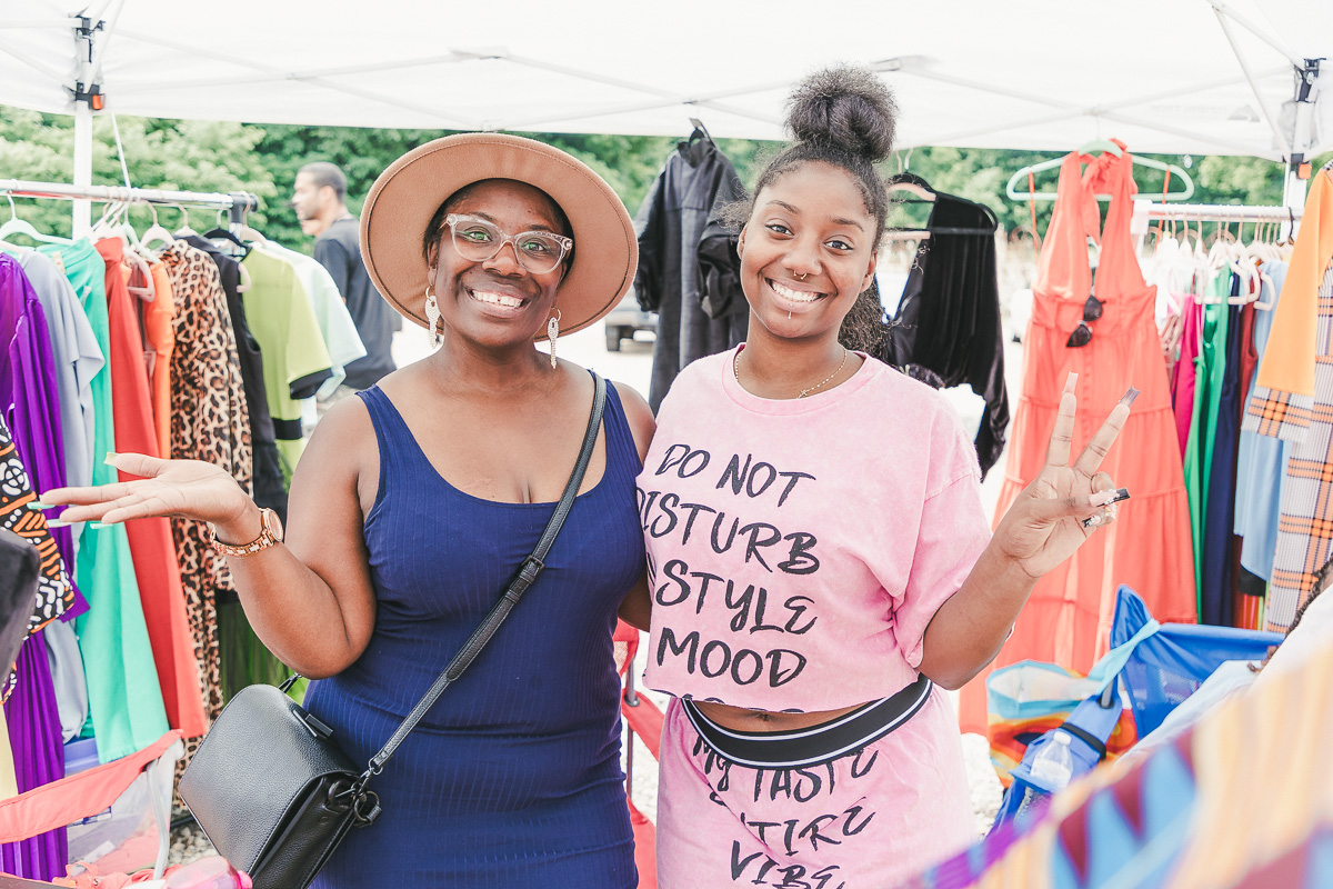 A Queen's Couture at the Clarksville Juneteenth Festival at the Clarksville Speedway on June 19, 2024. (Wesley Irvin)