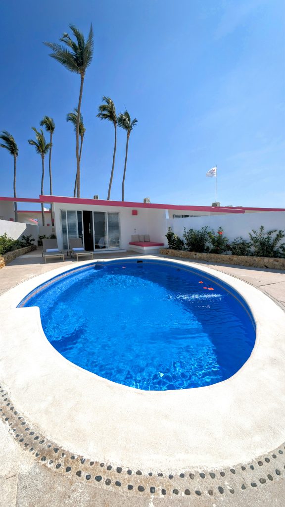 Outside Private Casita with private pool at Las Brisas Acapulco