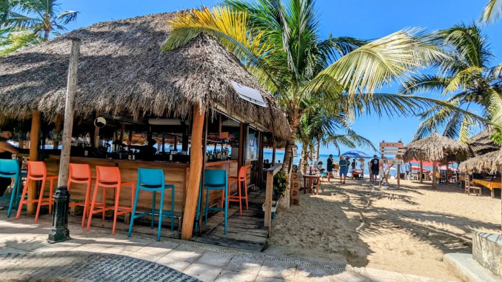 beach bar in San Francisco Riviera Nayarit