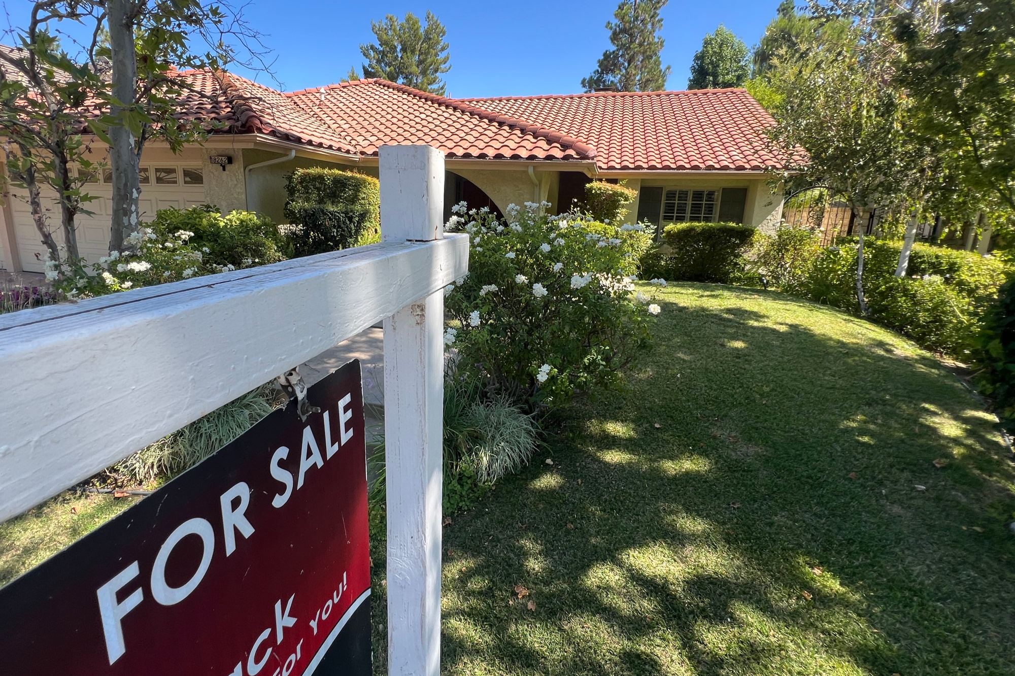 A home for sale in Porter Ranch, CA. on Wednesday, July 31, 20224. (Photo by Dean Musgrove, Los Angeles Daily News/SCNG)