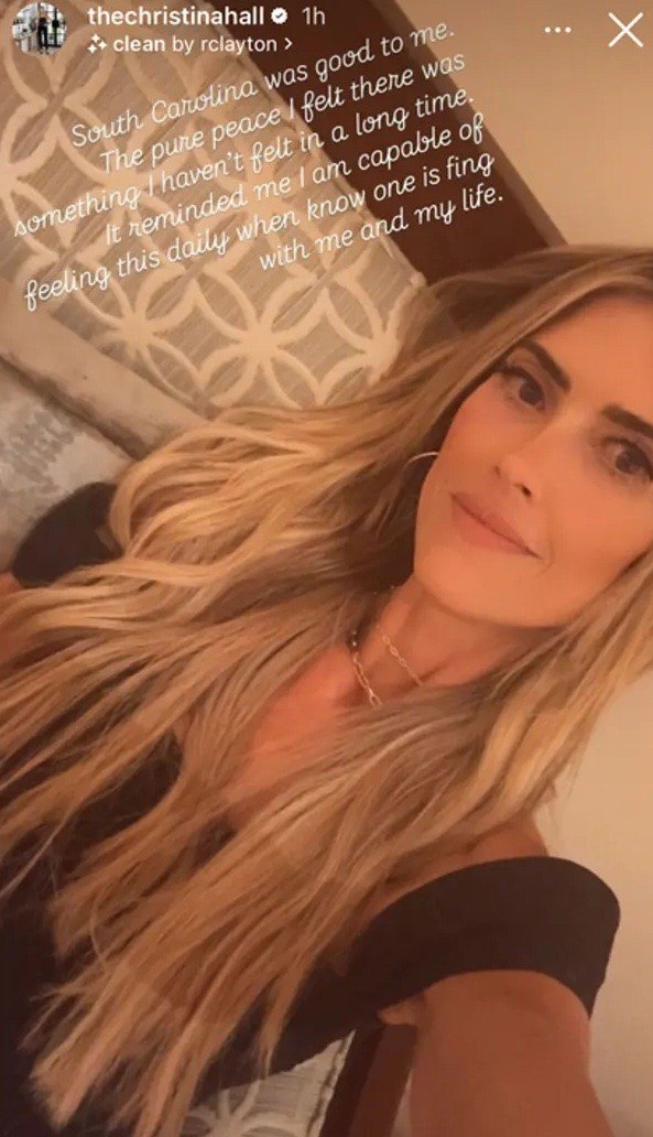 christina hall's ex josh moves out