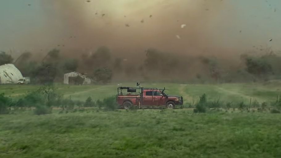 A scene from "Twisters"