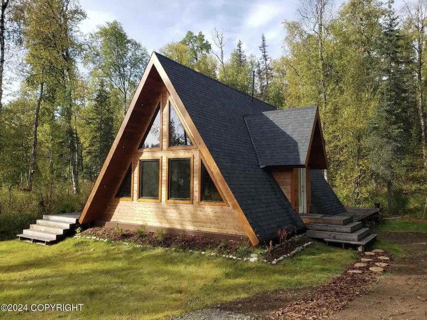 Talkeetna, AK A-frame