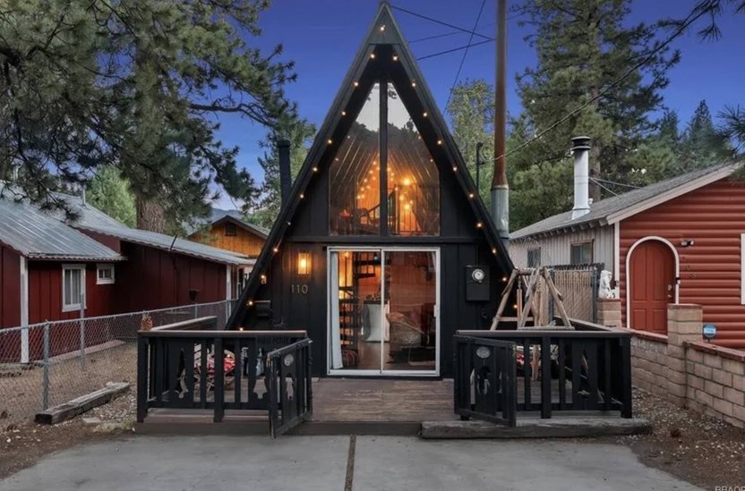 Big Bear City, CA A-frame