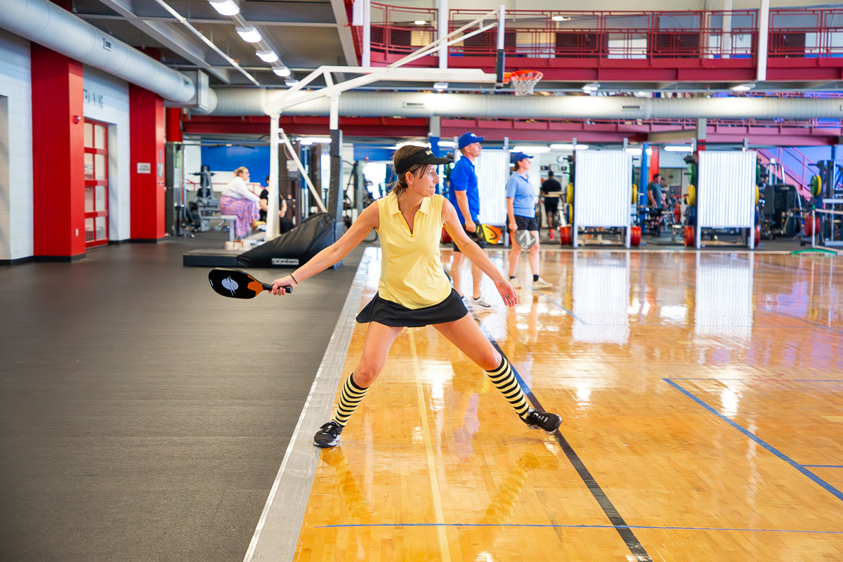 Battle of the Businesses Pickleball Tournament at the Clarksville Athletic Club on August 20, 2024. (Wesley Irvin)