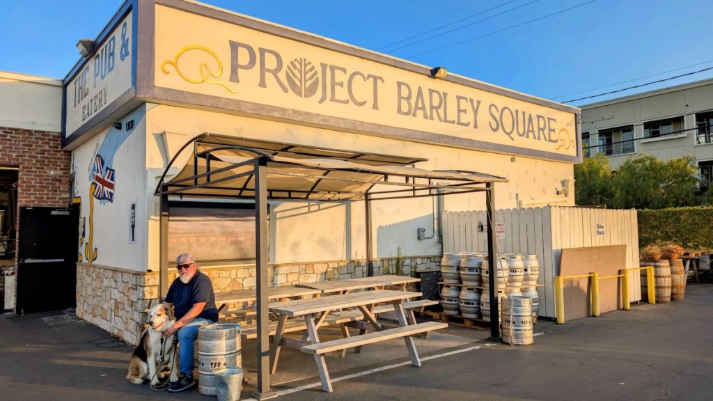 outside of Project Barley Square Brewery and pub