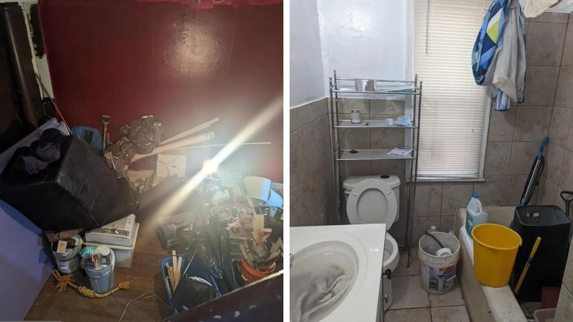 Derelict $50K 'Squatter House' in Philadelphia Goes Viral With Wild Listing Photos