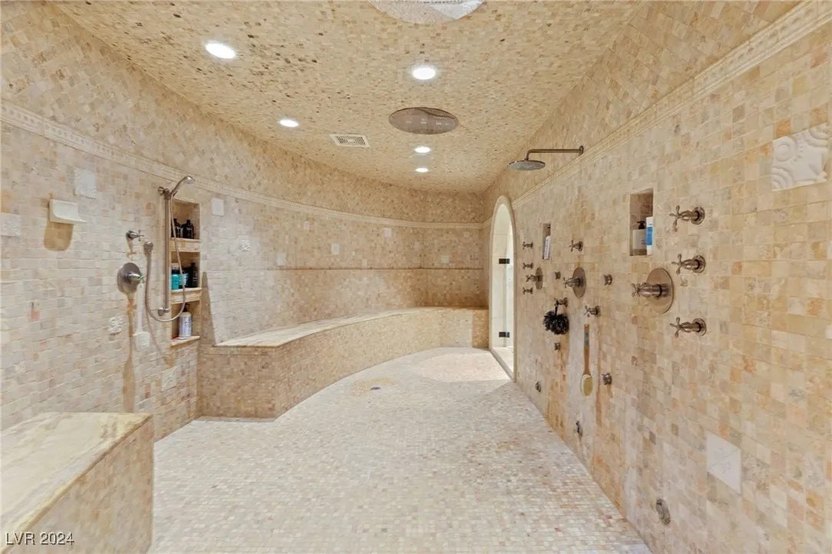 Shower facilities for a crowd