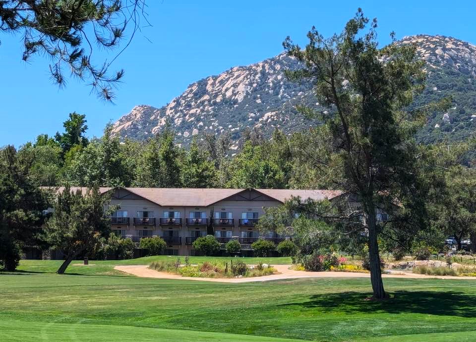 Temecula Creek Inn from the fairway