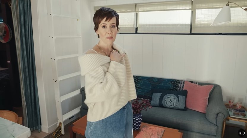 Sarah Paulson mobile home