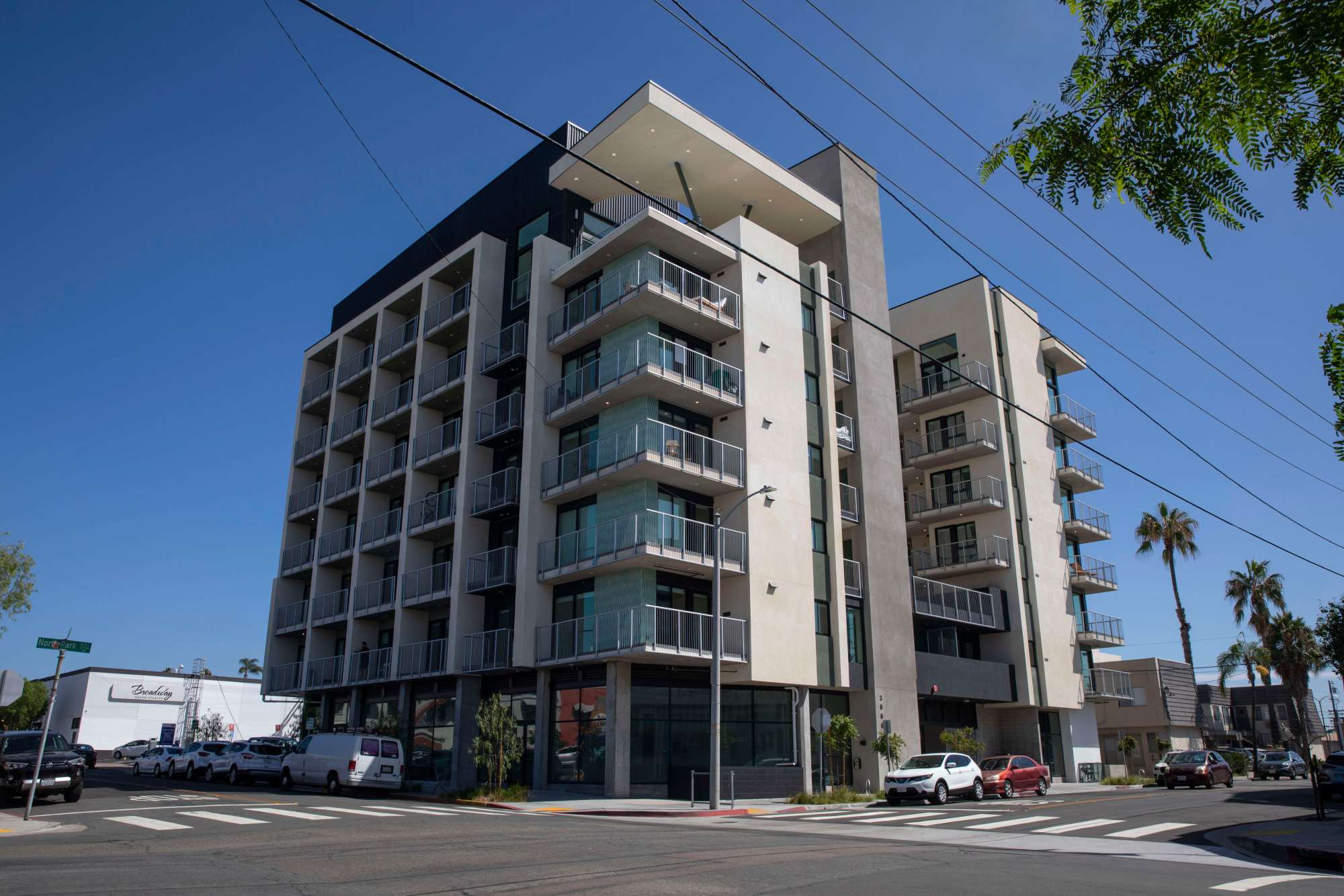 The 94-unit Casa Verde apartment building in North Park in September last year. (Ana Ramirez / The San Diego Union-Tribune)