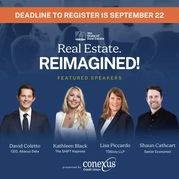 STATE OF REAL ESTATE >> PURCHASE YOUR TICKET BY SEPTEMBER 22!,SRA Communications