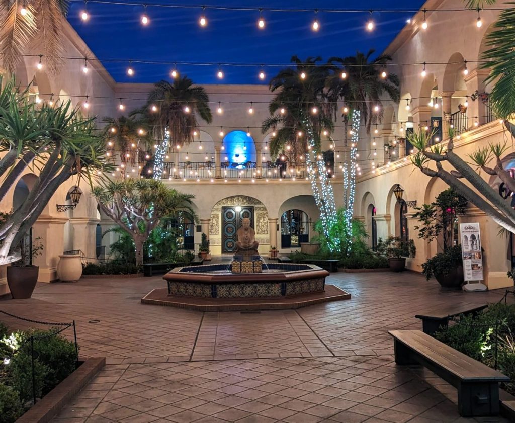 The Prado Evening Courtyard