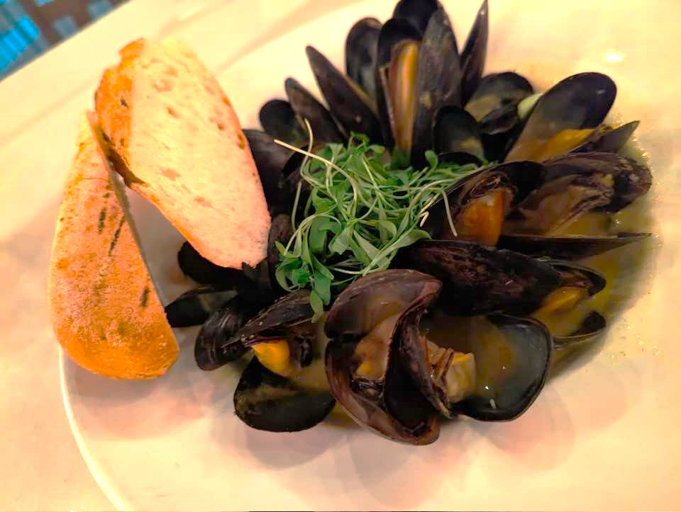 Steamed Mussels and Clams