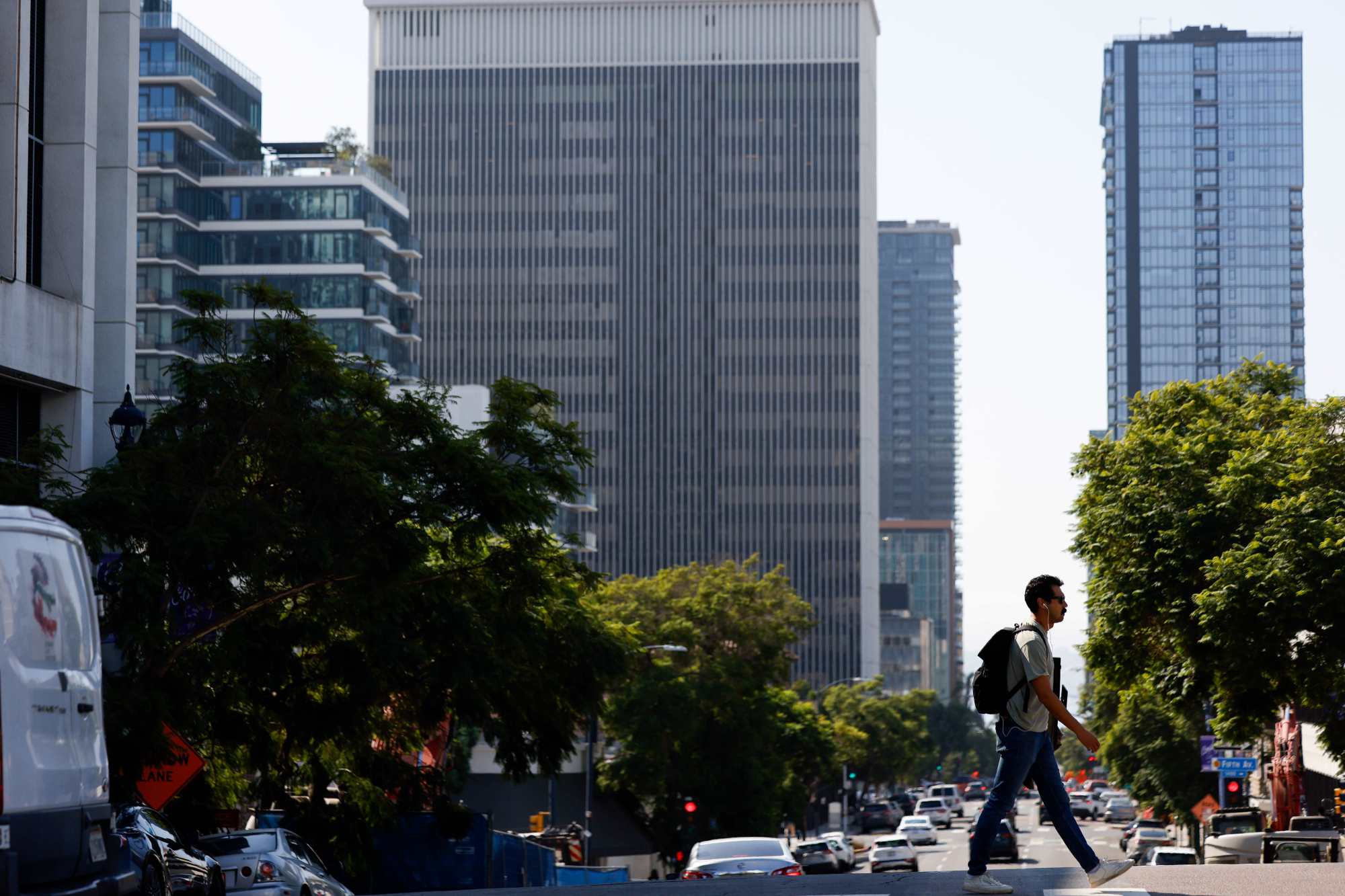 A view of 101 Ash Street on Thursday, Oct. 3, 2024 in San Diego, CA. (Meg McLaughlin / The San Diego Union-Tribune)