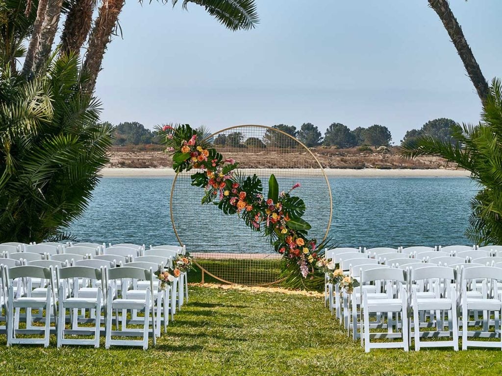 San Diego Mission Bay Resort's ceremony space