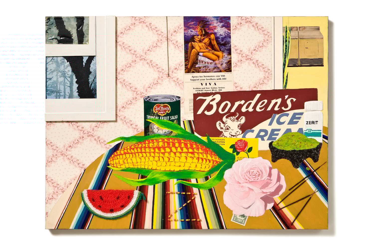 Joey Terrill's Still-Life with Zerit (2000) from the Museum of Contemporary Art San Diego's (MCASD) new For Dear Life Exhibit