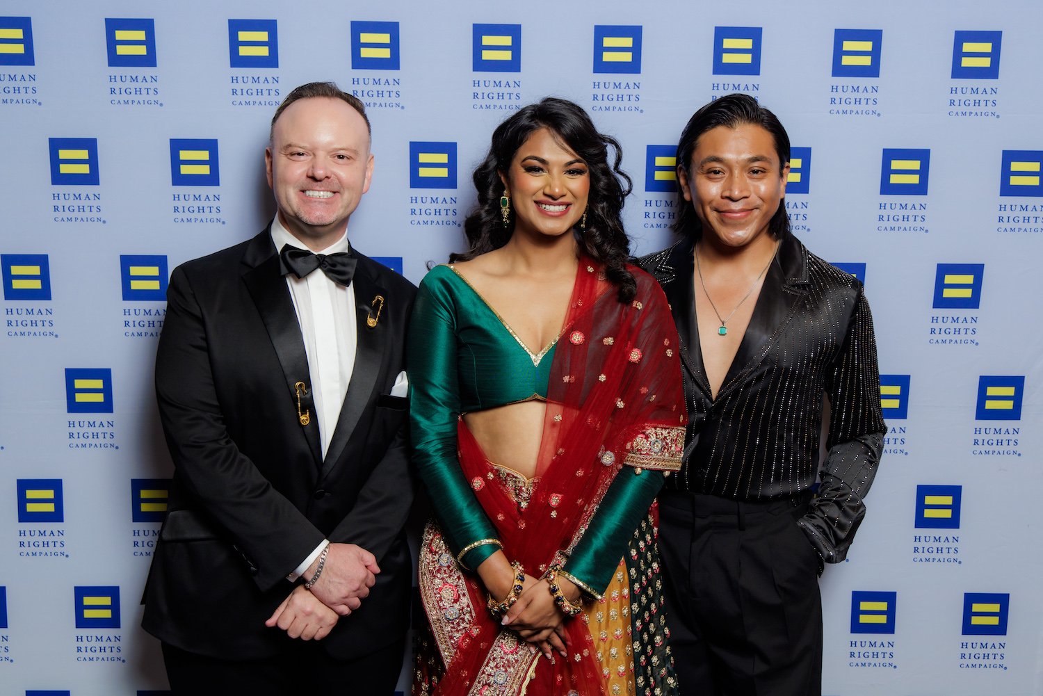 Photos from the 2024 Human Rights Campaign San Diego Fundraiser on Aug 10 featuring local lgbtq+ activists