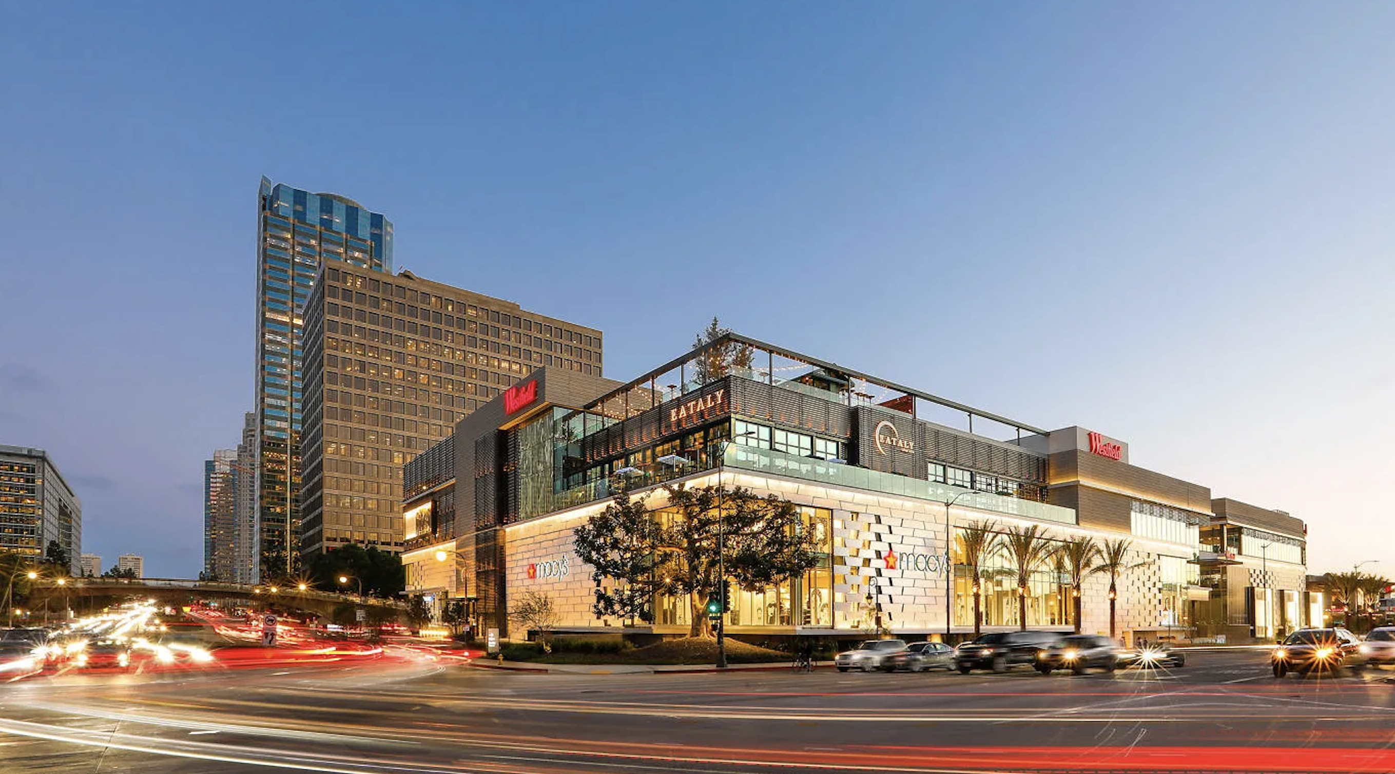 Exterior of Westfield Century City