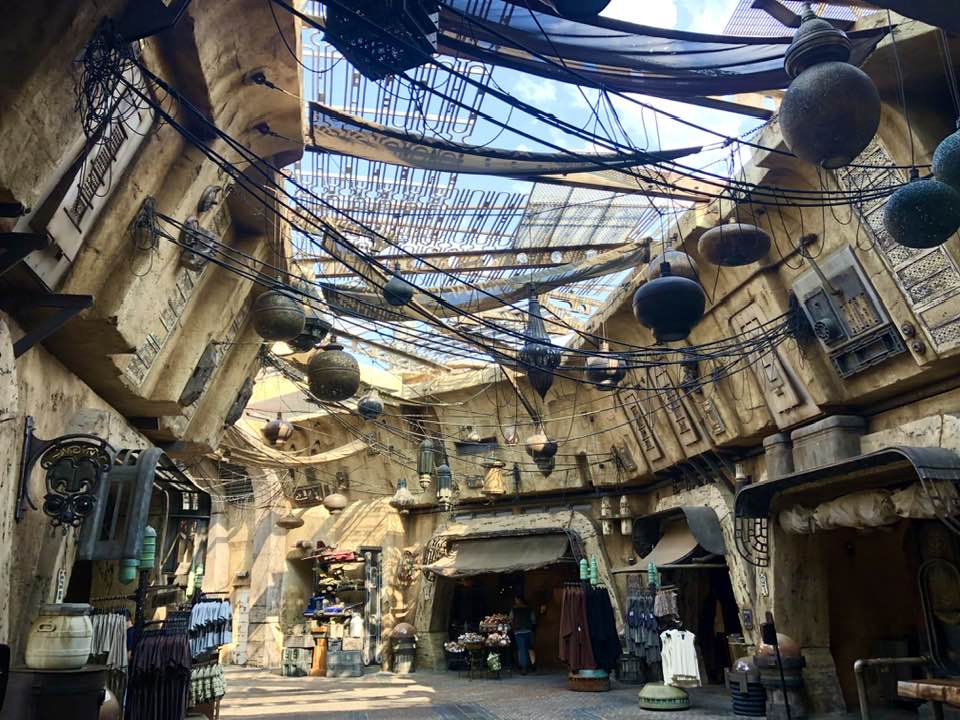 Walking through Star Wars Galaxy's Edge