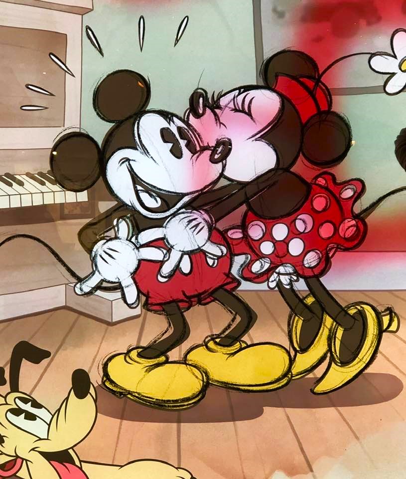 Cartoons in Mickey & Minnie's Runaway Railway