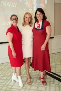 Red, White, and Blue on the Runway, and Fashion with a Passion,Diana Cavagnaro