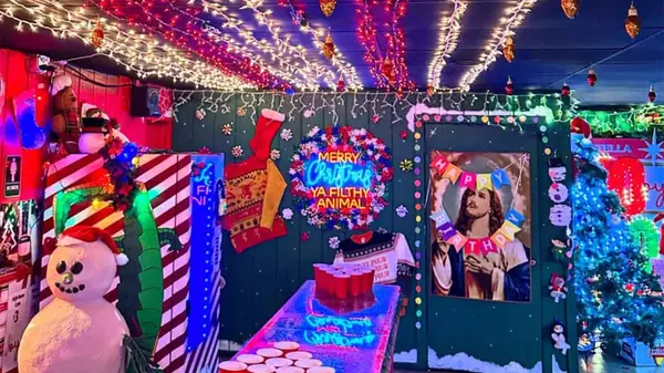 Joy Bar is Tampa’s year-round Christmas dive bar,Andrew Harlan