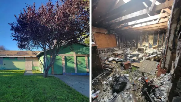 &#8216;Extremely Neglected&#8217; $100K California Home Goes Viral Due to Its Decaying Fire-Ravaged Interiors