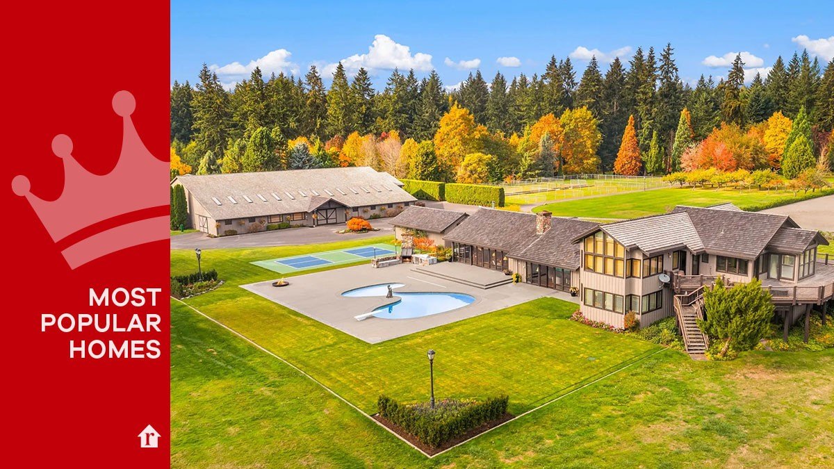 76-Acre Vashon Island Equestrian Compound with Car Collector Showroom