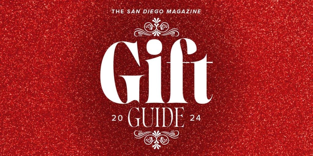 San Diego holiday gift guide featuring products made locally found at local shops